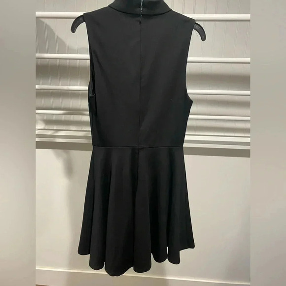 Lulus Loving You is Easy Black Skater Dress Size Small - Picture 3 of 8